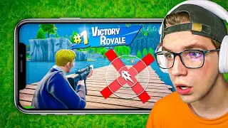 Fortnite Mobile AUTO FIRE ONLY Challenge!
