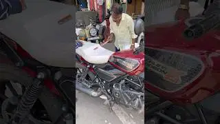 Harley Davidson x440 touring seat modification #harleydavidsonx440 #seatmodification #pawarseatcover