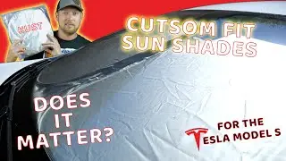 Is a Custom Sunshade Really Worth It? - The KUST Sun Shade for Tesla Model S
