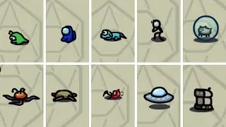 ALL PET REACTION WHEN YOU DIE IN AMONG US