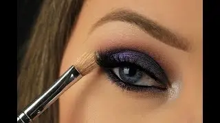 Beauty Hack! One Brush Smokey Eye for Beginners | Drugstore Makeup