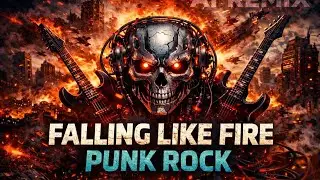 Falling Like Fire (Punk Rock AI Remix)
