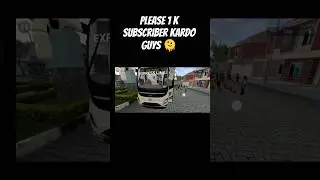 Volvo Bus Driving Skill 😎 Bus Simulator Indonesia #shorts #shortsviral #shortsfeed #bussid