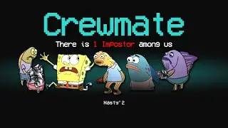 If SPONGEBOB Squarepants plays as IMPOSTOR in Among us