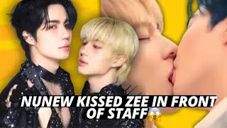 ZeeNunew | Nunew Kissed Zee In Front Staff