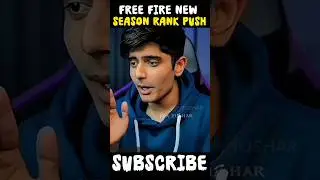 Free Fire New Season Rank Push😎!! #freefire #garenafreefire #freefiremax #freefireshorts #garena