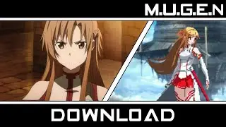 M.U.G.E.N. CHAR | Asuna by DivineWolf