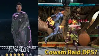 Cowsm in action! - Injustice 2 Mobile//Dawn of Apokolips Solo raid H3