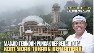 TANCAP GAS!! UPDATE TERBARU PERBAIKAN MASJID ATTA'AWUN  SETELAH SIDAK KDM