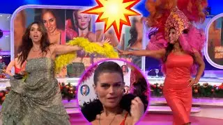 &iexcl;DESCONTROL EN PURO SHOW! Nancy Dur&eacute;, Pochi y Angie Balbiani se pusieron en la piel de las vedettes