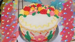 Mexican Fiesta Cake Decoration