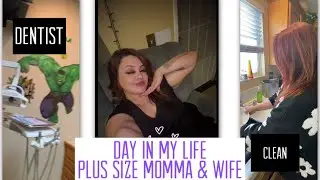 Day in my Life | Plus size Momma | Realistic |Walmart |Clean with me 🎀
