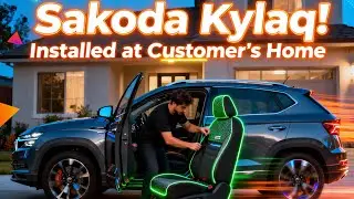 🚗 Customer Ke Ghar Pe Sakoda Kylaq Seat Cover Installation! | Seatcover manufacturer Mumbai 