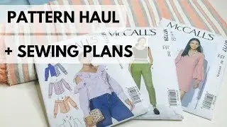 PATTERN HAUL + SEWING PLANS - ROSY PENA