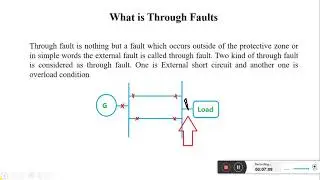 Transformer Faults, Winding faults,Open Circuit fault, Over fluxing and Through Fault