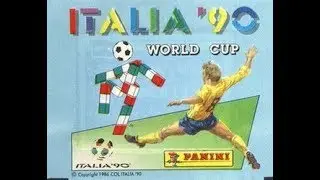 PANINI STICKERS BRAZIL TEAM WORLD CUP 1990