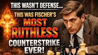 Fischer's Ruthless Counterattack DEMOLISHES Saidy's Knight Sacrifice in Epic 1965 US Championship
