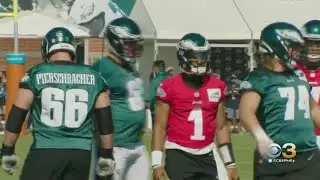 Questions Over Starting QB During Day Eight Of Eagles Training Camp