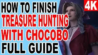 FF7 Rebirth Treasure Hunting with Chocobo - Find Hidden Treasures - Final Fantasy 7 Rebirth