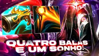 FIZ A BUILD DO TOP 1 JHIN! QUE DANO!!! | LoL Wild Rift