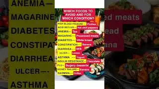 Foods That Make Common Health ProblemsWorse After 60