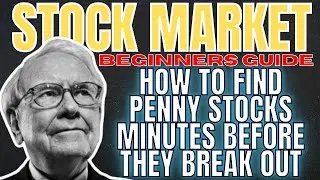 🚨 Day Trading Penny Stocks for Beginners (No Charts Needed!) | 2024 Guide 🔥