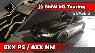 BMW M3 Touring 8XXPS | Software Stage 3 I OPF OFF + Capristo Exhaust I 100-200 km/h I mcchip-dkr