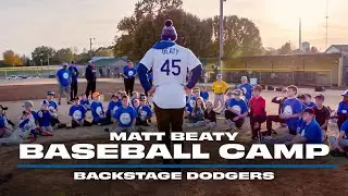 Matt Beaty Baseball Camp - Backstage Dodgers Season 8 (2021)