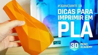 Dicas para imprimir em PLA: O material mais f&aacute;cil de usar! [3DIniciante 04]
