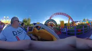 Immersive Thrills: Slinky Dog Roller Coaster Ride in 360 Degrees | Disney's Hollywood Studios