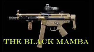 MODERN WARFARE: MY VERSION OF SAND SNAKE MP5 AKA * IT SPITS HOT FIRE* THE BLACK MAMBA (rip Kobe)