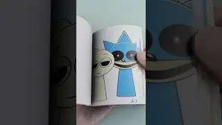 Sprunki Sonic.exe Retake meets Creamy Sherbet - Flipbook #Creativity #Flipbook #sprunki #incredibox