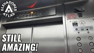 Completely Epic: 4X ATLAS Multitrafic Traction Elevators - Estate Plaza Tower - GO, BR