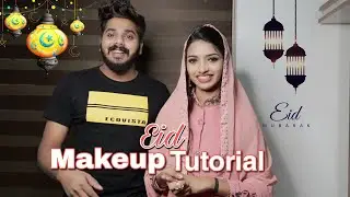 EID MAKEUP TUTORIAL l PARTY MAKEOVER l jusni_makeover