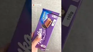 Filling platter with sweets | Milka Platter ASMR #shorts