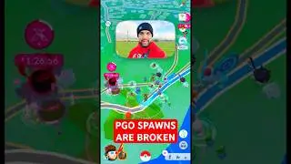 В Pok&eacute;mon Go функция появления покемонов сломана!