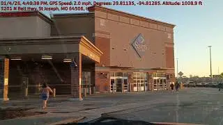 01/04/26 going to Walmart Supercenter on North Belt Highway in St Joseph Missouri 64506