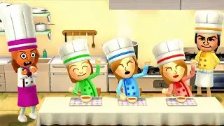 Wii Party U - All Tricky Minigames With Clara Vs Master CPU
