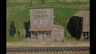 Making Dave's Saloon in HO Scale