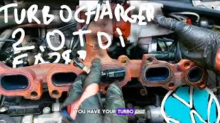 2.0 tdi EA288 Turbocharger removal and installation | Passat B8(mk8)