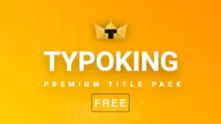 [SHARE] Hơn 100 Mẫu TYPOKING FOR PREMIERE CHIẾN ECOMMERCE | THIỆN V&Otilde; COLORGRADE