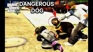 DANGEROUS DOG ATTACK 😱 | GTA 5 Most Brutal Mission Full Gameplay  No Commentary Gameplay