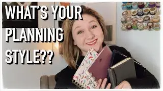 My Planning Style Journey | What's your planning style?