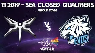 Mineski vs EVOS - TI9 SEA Regional Qualifiers: Group Stage