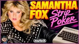SAMANTHA FOX STRIP POKER &ndash; Commodore 64 (1986) | Iconic 80s Erotic Poker Game