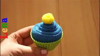 G&auml;stetuch Muffin DIY 🍮 Towel cupcake DIY 🍮 пирожное из полотенца в подарок