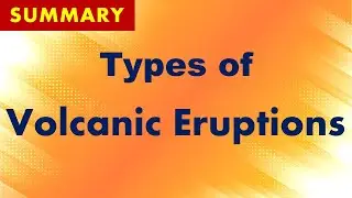 Types of Volcanic Eruptions I SUMMARY
