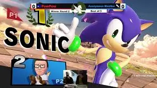 PowPow (Sonic) vs Anonymous Moniker (Mii Swordfighter, Steve) - West Towne Brawl 47 Winners R2
