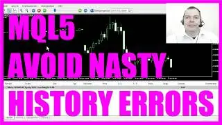 MQL5 TUTORIAL - HOW TO AVOID NASTY BACKTESTING ERRORS