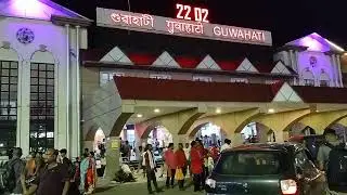 Guwahati railwar station 🚉 #vairal #reels #like #shere #comment #video #🙏🙏🙏